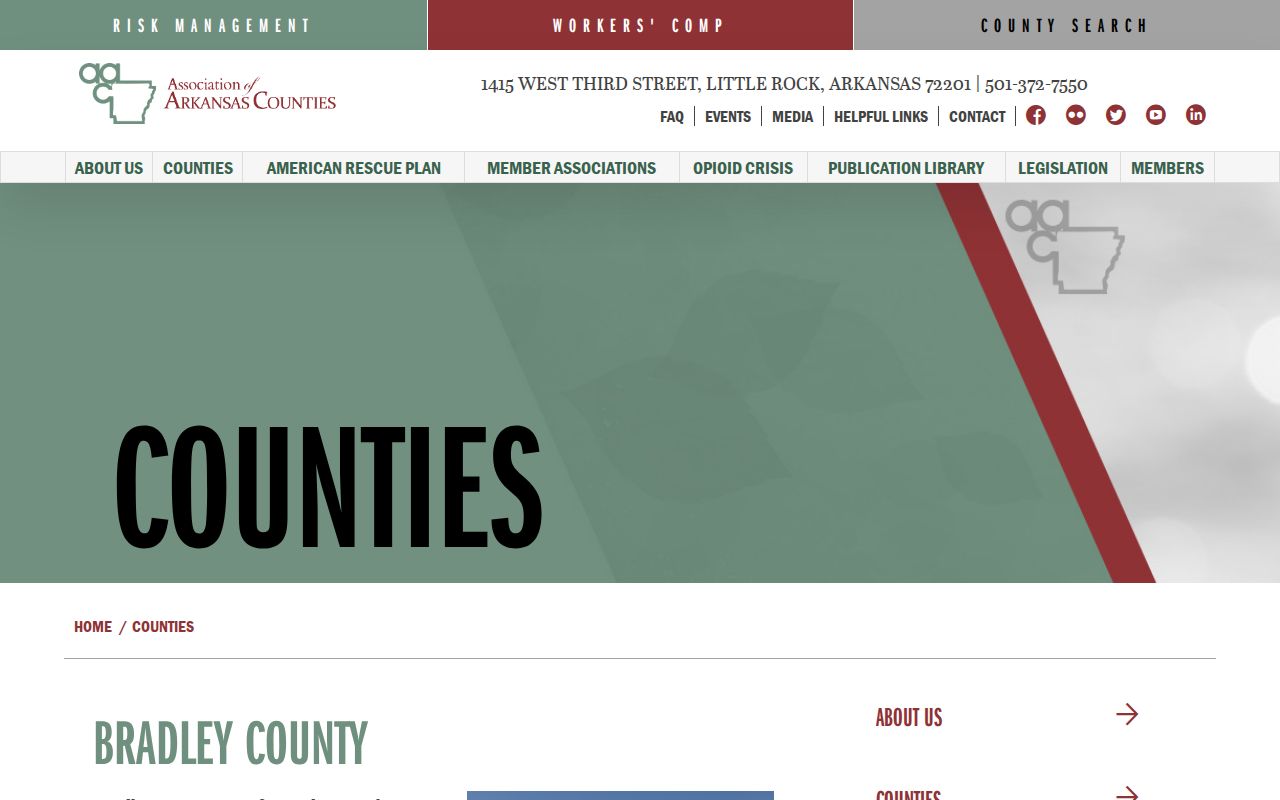Bradley County Sheriff's Office contact for Banks arrest and booking records